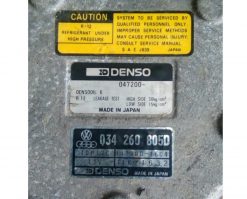 Компрессор кондиционера Audi 80 B3 034260805D
