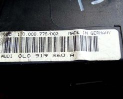 Панель приборов Ауди А3 8L0919860A