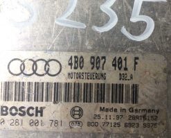 Блок управления двигателем 2.5 TDI 4B0907401F - купить в Минске