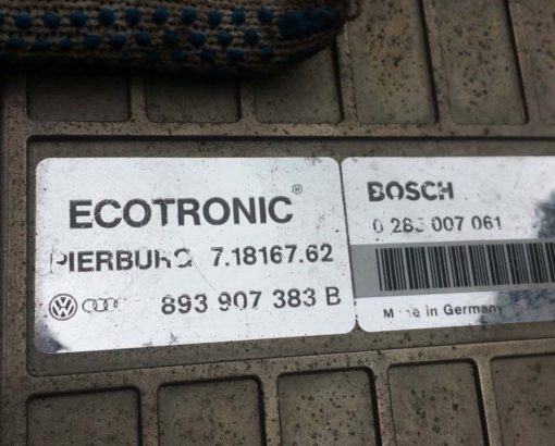 Блок управления двигателем VW Golf 2 1.6 893907383B - купить в Минске