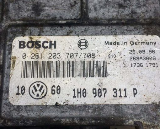 Блок управления двигателем VW Golf 3 1.8 1H0907311P - купить в Минске