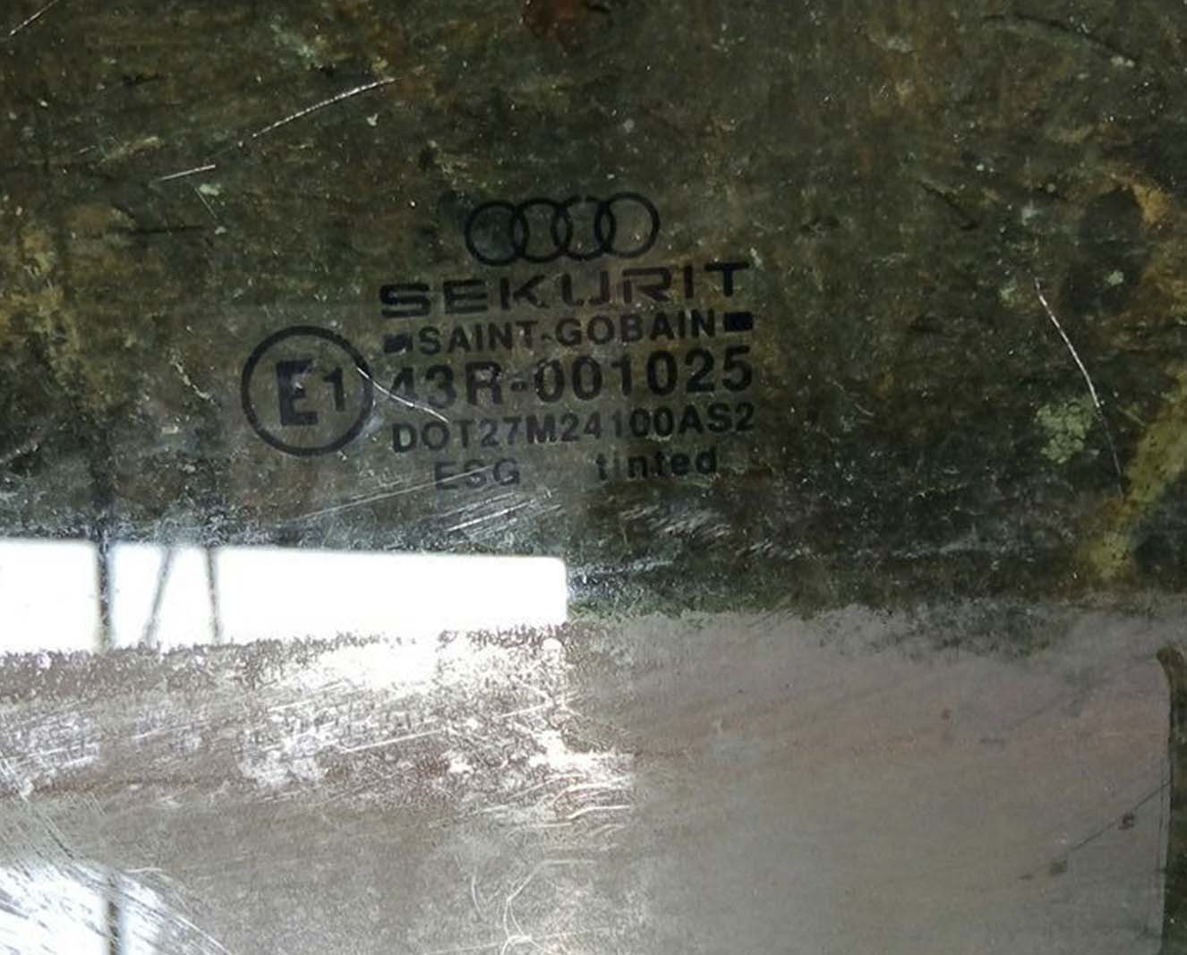 Стекло Audi 100, A6 C4 переднее левое AS2 - купить на разборке в Минске Стекло Audi 100, A6 C4 переднее левое AS2 - купить на разборке в Минске