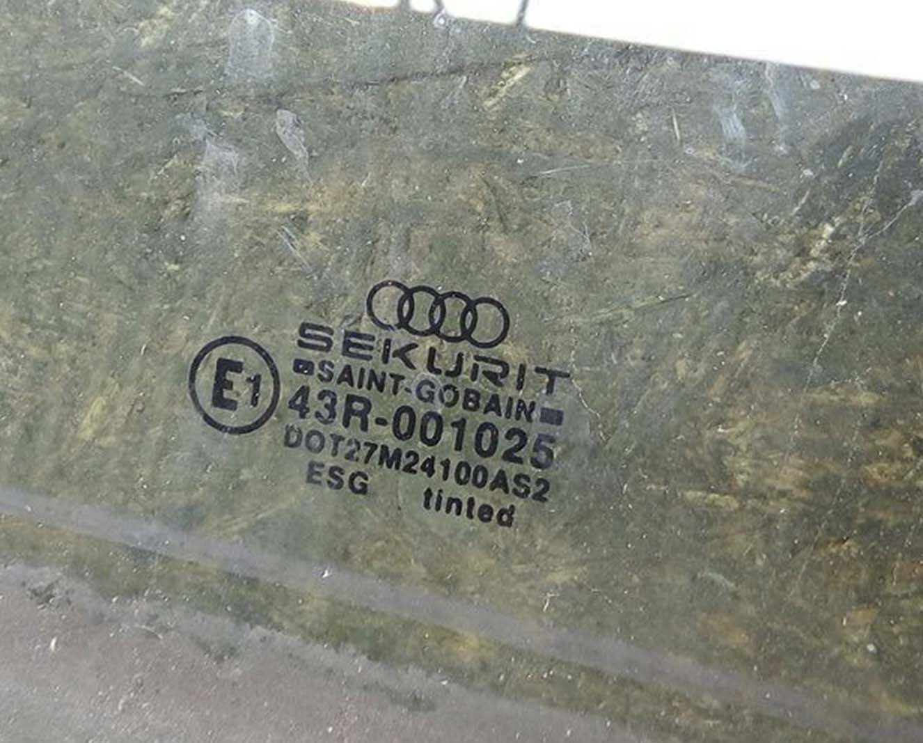 Стекло Ауди 80 Б3 заднее правое седан AS2 - купить в Минске Стекло Ауди 80 Б3 заднее правое седан AS2 - купить в Минске