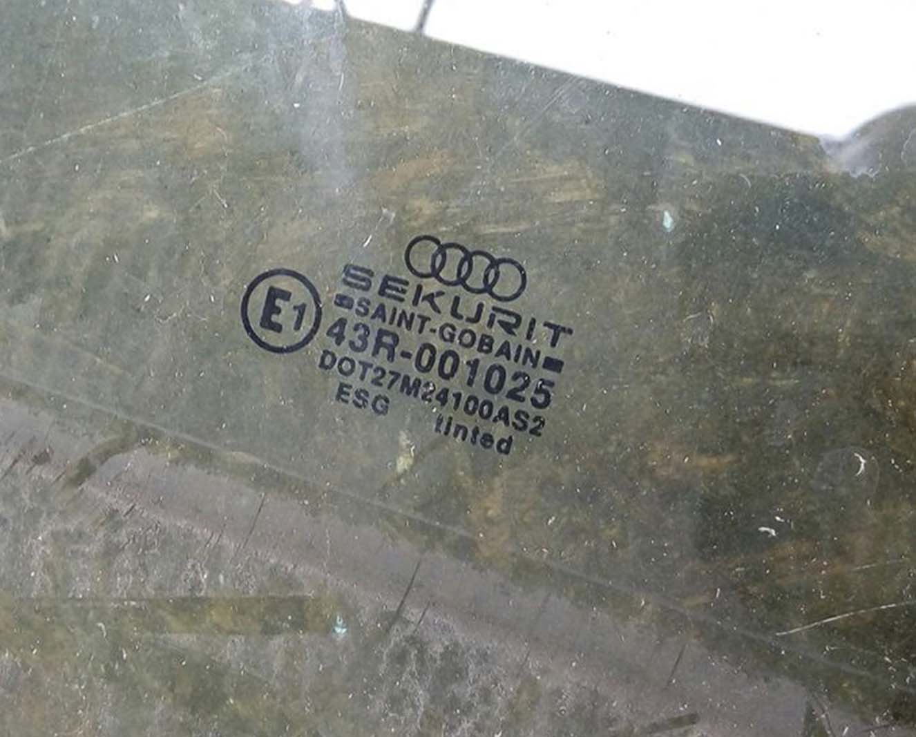 Стекло Ауди 80 Б4 заднее правое седан AS2 - купить в Минске Стекло Ауди 80 Б4 заднее правое седан AS2 - купить в Минске