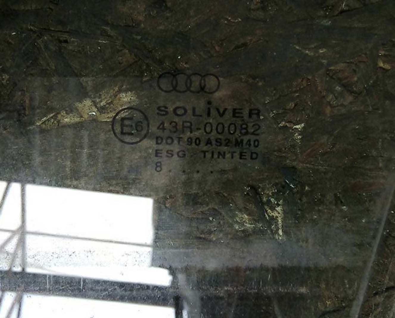 Стекло Audi A6 C5 переднее левое AS2 - купить на разборке в Минске Стекло Audi A6 C5 переднее левое AS2 - купить на разборке в Минске