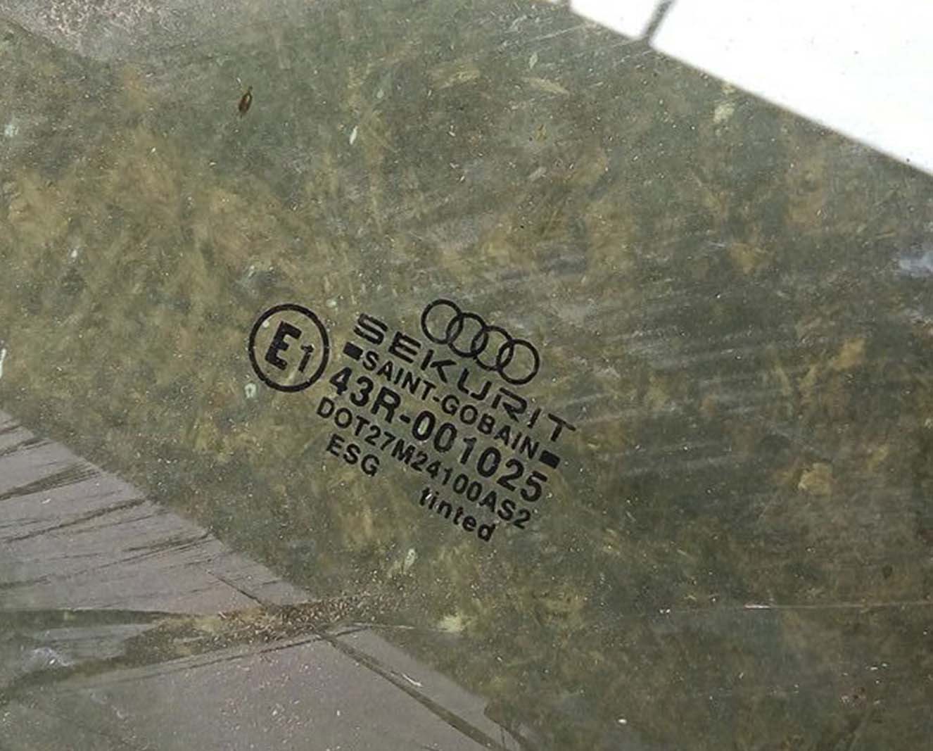 Стекло Ауди А6 С4 заднее правое универсал AS2 - купить в Минске Стекло Ауди А6 С4 заднее правое универсал AS2 - купить в Минске