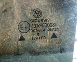 Стекло Фольксваген Пассат Б3 заднее левое седан кузовное 357845297 AS2