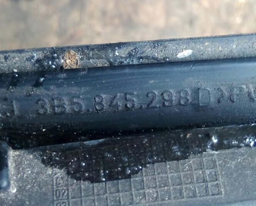 Стекло Пассат Б5 заднее правое седан неопускное 3B5845298D AS2