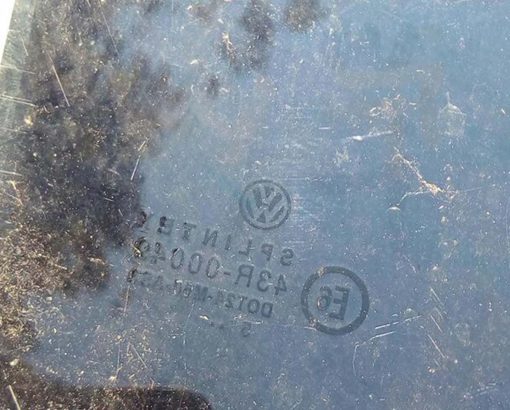 Стекло Volkswagen Golf 3 заднее левое AS2 - купить в Минске
