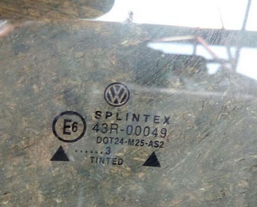 Стекло Volkswagen Golf 3 заднее правое AS2 - купить в Минске