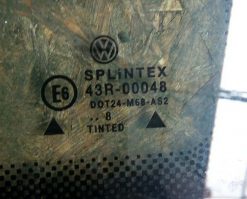 Стекло Volkswagen Passat B5 заднее левое седан неопускное 3B5845297D AS2