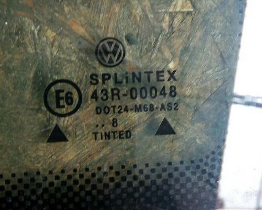 Стекло Volkswagen Passat B5 заднее левое седан неопускное 3B5845297D AS2