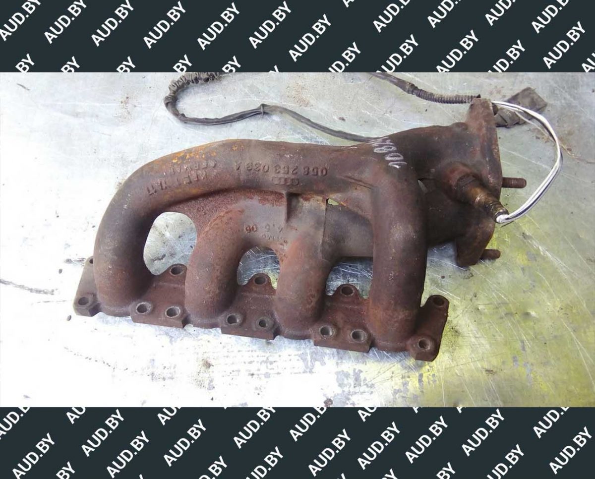 Коллектор выпускной Volkswagen Passat B5 1.8 бензин 058253033A - купить в Минске Коллектор выпускной Volkswagen Passat B5 1.8 бензин 058253033A - купить в Минске