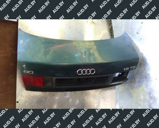 Крышка багажника Audi 80 B4 седан зеленая - купить в Минске