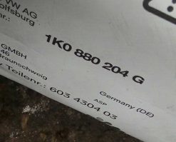 Подушка безопасности Фольксваген Гольф 5 в торпедо 1K0880204G - купить в Минске