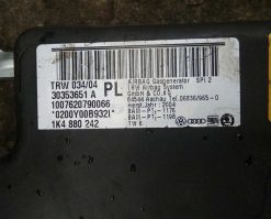 Подушка безопасности Volkswagen Golf 5 в сиденье правое 1K4880242 - купить в Минске