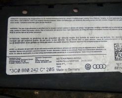Подушка безопасности Volkswagen Passat B6 в сиденье правое 3C0880242C - купить в минске