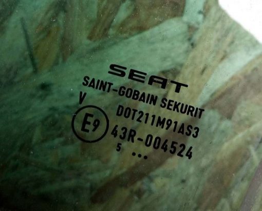 Стекло Seat Altea заднее левое AS3 - купить на разборке в Минске