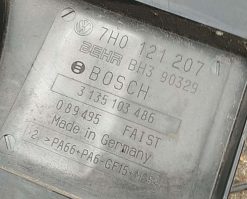 Диффузор вентилятора радиатора Volkswagen T5 7H0121207 - купить в Минске